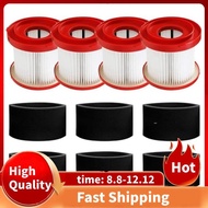 4pcs 49-90-1900 Filters and 6pcs 49-90-2015 Sponge Filters for  Wet Dry Cordless  2 Gallon 0880-20