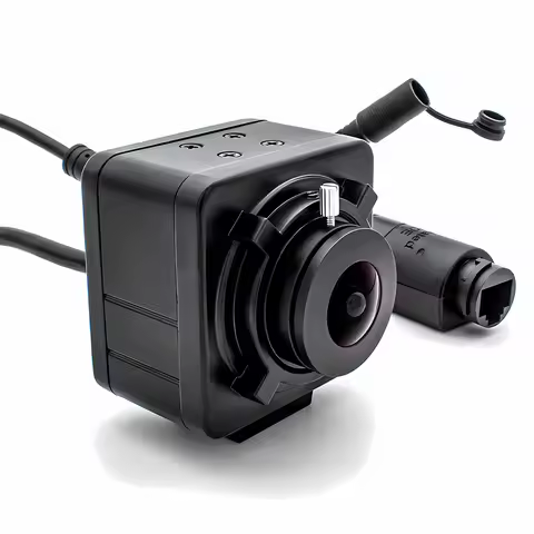 WGWK 1080P 60fps IP Camera With 1.8mm 153 Degree Wide Angle Fisheye Lens 5-50mm Varifocal CS Lens On