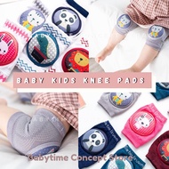Kids Baby Knee Pads Protector Gear / Knee Protection / Guard Pad Lutut Bayi / Cute Knee Crawling Pads (Ready Stock)