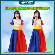 Kid Girl Filipino Traditional Dress for Buwan ng Wika & United Nations Festival