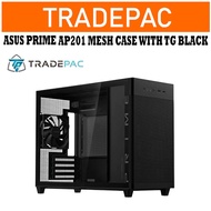 ASUS PRIME AP201 MESH mATX CASE WITH TG BLACK