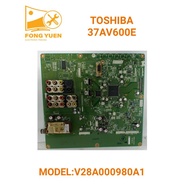 TOSHIBA MAIN BOARD 37AV600E