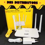 【READY STOCK】4G CPE Modem C600 WiFi6 Router Unlimited Internet For Home Support All Telco UPGRADED C