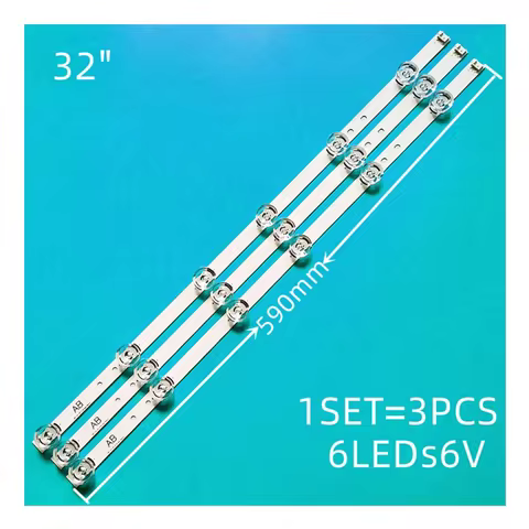 3pcs/set LED bar for TV32LB561B 32LF630V 32LB552U 32LB550B 32LF 32LB5610 LGIT A B 6916l-1974A 1975A 