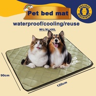 Dog bed pet cat washable cooling dog bed non slip waterproof mattress Large pet mat