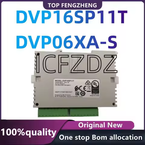 100% New Original DVP16SP11T DVP06XA-S Plc In Stock