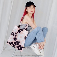 Vibes.brandd⌇Daisy Daisy Tote bag - กระเป๋าผ้า มีผ้า 2 แบบให้เลือก