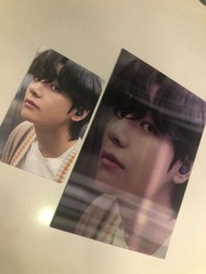 Bts小卡V三星耳機卡連3D卡