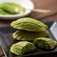 京都宇治-御抹茶瑪德蓮12入#綿密濕潤口感#法式糕點#AOC認證奶油