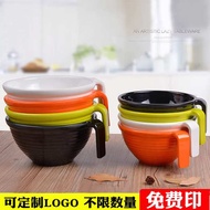 serving bowl with stand mangkuk nasi tambah bertutup Mangkuk plastik melamin A5 menebal dengan pemeg