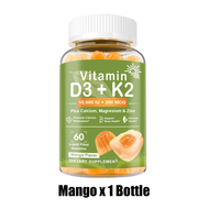Omilay วิตามินรวม Vitamin D วิตามิน D3 K2 Gummy Organic D3 K2 วิตามิน D วิตามินC วิตามินดี3 Vegan Ma