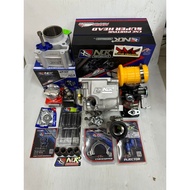 NLK COMBO SUPERHEAD 20/23 BLOK 63MM 22/25 + 65mm VALVE SPRING THROTTLE BODY GETAH INJECTOR Y15 Y15ZR