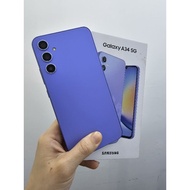 USED SAMSUNG A34 5G 8GB RAM 256GB STORAGE VIOLET