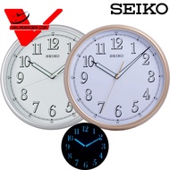 SEIKO Japan นาฬิกาแขวน ขนาด 11 นิ้ว รุ่น นาฬิกาแขวนตัวเลข เรืองแสง ในที่มืด รุ่น QXA659S (สีเงิน)  QXA659G (สีทอง) รับประกันศูนย์ บ.ไซโก้(ประเทศไทย) จำกัด 1 ปี