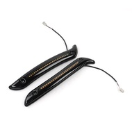 AM-Motorcycle WHITE RUN LIGHT Windshield Decorative Light For  Softail Low Rider ST El Diablo FXRST 