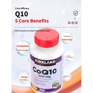 EPX-2027Kirkland CoQ10 300mg 100 Softgels| Heart Health & Daily Energy Supplement