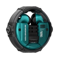 Monster XKT10 BT5.2 หูฟังบลูทูธไร้สาย วัสดุโลหะ การหมุนของแม่เหล็ก ซับวูฟเฟอร์ RGB IP54 กันน้ำ HIFI