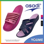 ASADI 138742-1479 Women Slides Slippers Sandals Anti Slip