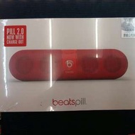 Beats Pill 2.0 膠囊喇叭 公司貨 紅色