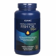 GNC Triple Strength mini Fish Oil  三倍強效魚油 (迷你版) 240粒迷你軟膠囊