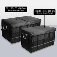Foldable Car ORGANIZER STORAGE BOX Car Trunk Rear Car STORAGE BOX Car TOOL 46L & 66L
