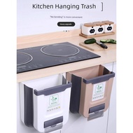 dustbin for kitchen dustbin dustbin with lid Foldable Storage Bucket Hanging Simple Large Kitchen
