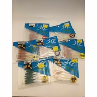 *** Rubber Bait Aji From Japan THIRTY34FOUR Chpmerabait 2 Inches