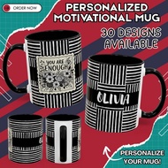Personalized Motivational Mug (Add Name) - Perfect Souvenir Giveaway Birthday Gift