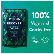 Westlab RECOVER Bath Salt, Aromatherapy. With White Willow Eucalyptus & Arnica, Pure Epsom Salt1KG