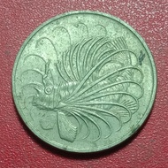 Koin Singapura 50 Cents 1967-1985