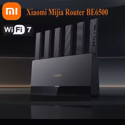 Xiaomi Mijia Router BE6500 WiFi 7 6500M Full 2.5G Network Port 4-core Qualcomm Processor loT Smart L