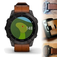 26 22mm QuickFit Leather Silicone Watch Band For Garmin Descent Mk3i Strap Instinct2 Fenix 7 7X Pro 6X 5 SmartWatch Bracelet