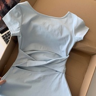 BEIHUASHA | Slim Fit Fresh Look Belted Dress