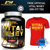 Whey Protein Halal - Vital Whey 2kg/4.41lbs 100% Whey Isolate With 24g Protein 67 Servings - Fast Mu