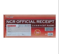 NCR OFFICIAL RECEIPT 25 SHEETS X 2PLY WITH NUMBERING