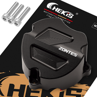 เหมาะสำหรับฝาครอบป้องกันปั๊มน้ำ มอเตอร์ไซค์ ZONTES 368G ฝาครอบตกแต่งหม้อน้ำ 368D/M/E/K อะไหล่อะลูมิเ