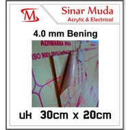 4mm Clear Acrylic Sheet - Mica Acrylic