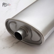 ท่อพักไอเสีย 4"x7" ยาว 12"(หม้อพักเก็บเสียงไส้ย้อน)