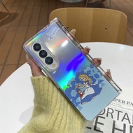 Applicable to samsung z fold5 mobile phone case ins wind cute cartoon snow white z fold6 creative pe