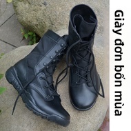Giày Bốt Chiến Đấu Nhẹ Thoáng Khí CQB American Military Fan Boot Special Forces Training Outdoor Hik