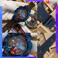 🔥GM110 RB-2AJF  AutoLight Ga-110 Rainbow Jam Tangan Lelaki Viral Analog Digital Copi Ori 1:1 MTG TMJ