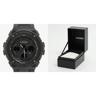 With box / CASIO G-SHOCK GST-W100G SS×Rubber Solar Black dial Free shipping