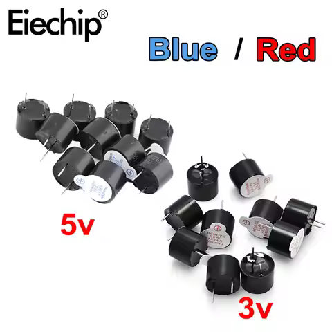 10pcs 3V/5V Active Buzzer Alarm 9x5.5MM 0955 3 V Mini Active Piezo Buzzer Fit For Arduino Buzzers 9M