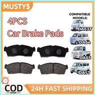 4PCS Front Brake Pad Suzuki Transformer DA63T DA64V DA64W DA17V DA17W DA65 DA65T Disc Pad Brake Pad