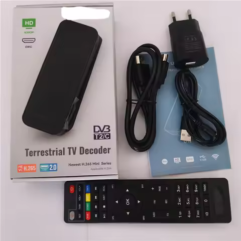 U12 DVB-T2 DVB-C H.265 HD Digital DVB-T2 Spain TDT Europe Terrestrial Satellite TV Receiver HEVC 265