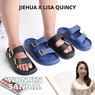 JIEHUA X LISAQUINCY- WONJIN BAIM SANDALS MEN'S RUBBER SANDALS EVA SANDALS ANTI-SLIP ANTI-SLIP MEN'S 