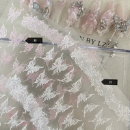 Butterfly Butterfly Lace Sticker Genuine LZ High-Ding Manicure Accessories 2024 [Butterfly Valley Se