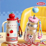 GANTUNGAN Bb&b-333 Tumbler 500ml stainless 316 Portable Bottle Hanger + Straw Cover | Anti-Rust