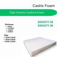 Castle Foam High Density Seat Foam/Upholstery Foam/Cushion Foam/Sofa Foam/Sponge/Span Kusyen/PU Foam/PE Foam/DIY/Office