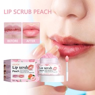 Peach Lip Scrub Moisturizing ＆ Moisturizing Lips Preventing Drying ＆ Cracking Diminishing ＆ Improvin